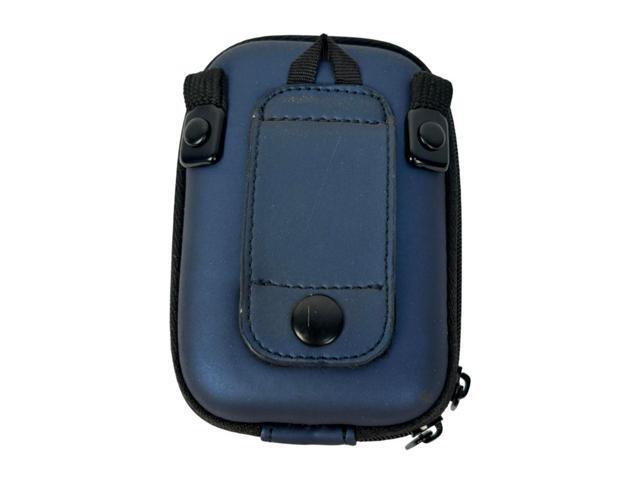 Kodak Compact Zippered Hardshell Blue Camera Case with Shoulder Strap Loop