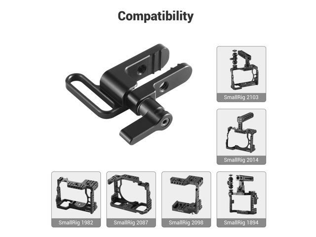 SMALLRIG HDMI Cable Clamp Lock Compatible with Sony A7RIII A7II A7RII A7SII, SMALLRIG Cage 1660, 1673, 1675, 1982, 2087-1679