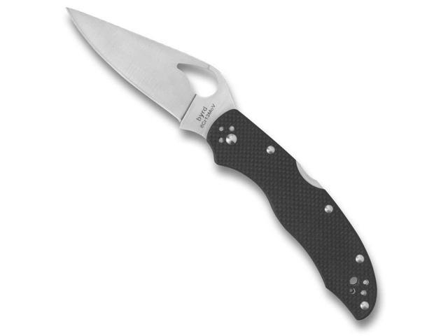 Spyderco Harrier 2 Byrd Folding Knife with 8Cr13MoV Stainless Steel Blade, Full-Flat Grind, Back Lock for Cutting Tool Functions (PlainEdge)