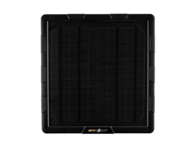 Spypoint SPLB-10 Compact Solar Panel with Heavy-Duty Mounting Arm and 360-Degree Rotation (Black)