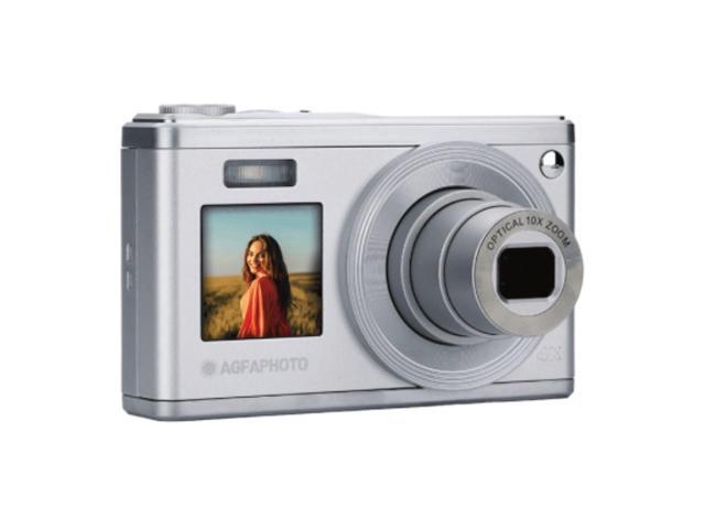 Agfa Photo Realishot DC9200 Compact Digital Camera with 10X Optical Zoom, Dual Screen and CMOS Sensor (Gray)