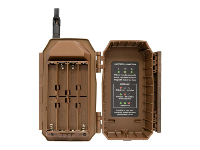Muddy Trifecta 180 Cellular Camera with 36MP Photo Resolution, 1080p Video Recording, and Customizable Time-Out Delays (Brown)