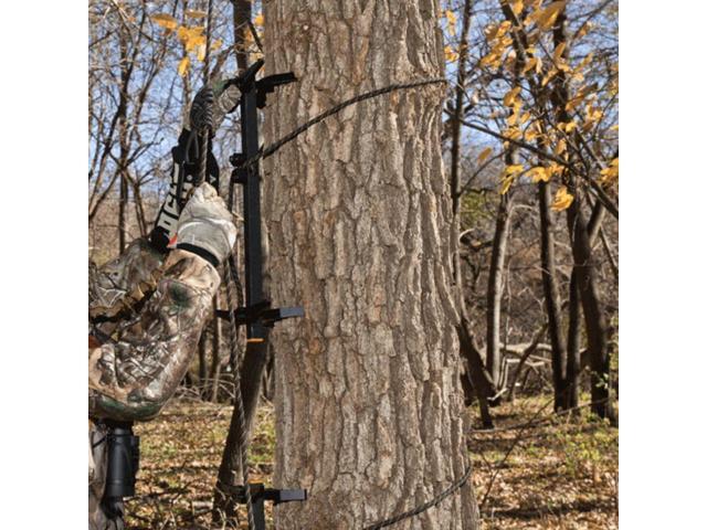 Muddy Pro 20-Inch Aluminum Climbing Stick with Built-In Teeth and Aluminum Bark Biters for Crooked or Straight Trees (4-Pack)