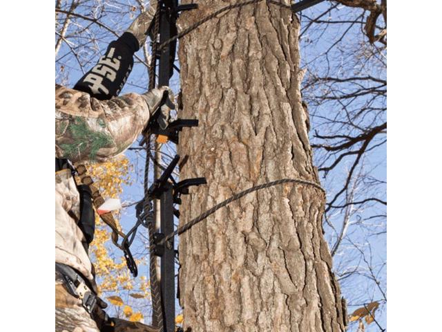 Muddy Pro 20-Inch Aluminum Climbing Stick with Built-In Teeth and Aluminum Bark Biters for Crooked or Straight Trees (4-Pack)