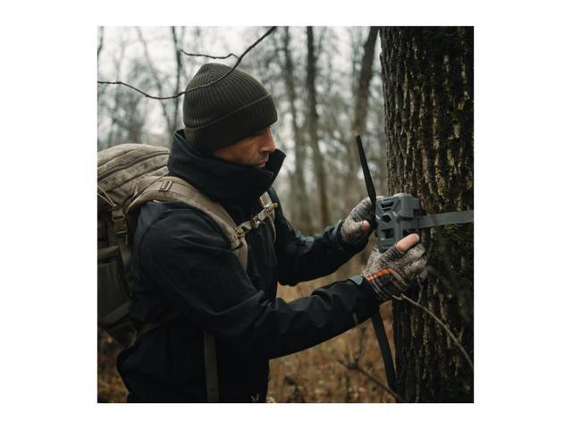 SPYPOINT FLEX-DARK GPS-Enabled Cellular Trail Camera with Dual-SIM Connectivity, 40MP Photos, 1080p Videos with Sound, and 4 LEDs (Gray, 2-Pack)