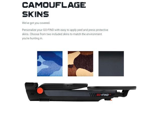 Minelab GO-FIND 44 Lightweight and Compact Metal Detector with 10-Inch Waterproof Coil (Black) Bundle with PRO-FIND 20 High Visibility Pinpointer...