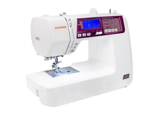 Janome 4120QDC-G Computerized Quilting and Sewing Machine with Built-In 120 Stitches, Twin-Needle Functionality, and Quilting Set (White and...