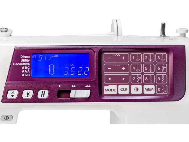 Janome 4120QDC-G Computerized Quilting and Sewing Machine with Built-In 120 Stitches, Twin-Needle Functionality, and Quilting Set (White and...