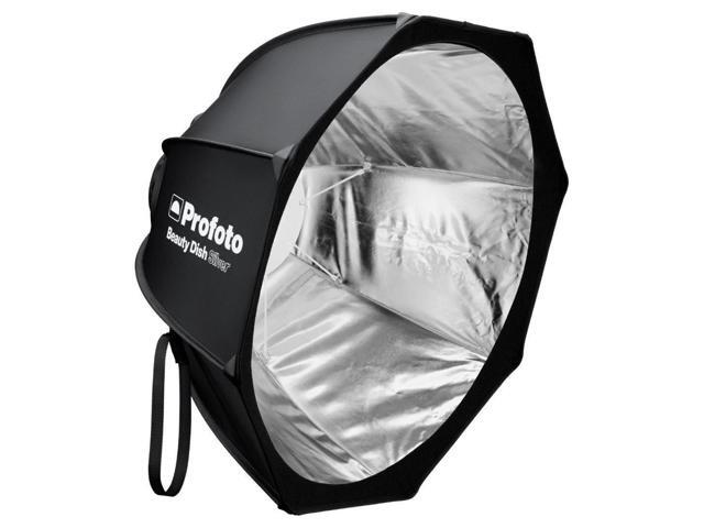 Profoto Beauty Dish for Portraits and Fashion with Integrated Speedring, Circular Front Edge, and All-In-One Mount Design (Silver)