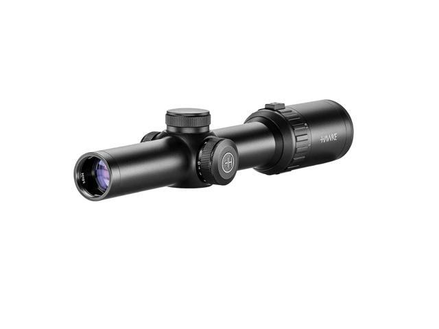 Hawke Sport Optics Vantage 30 WA 1-8 x 24 Waterproof, Fogproof, and Shockproof Circle Dot Reticle Riflescope