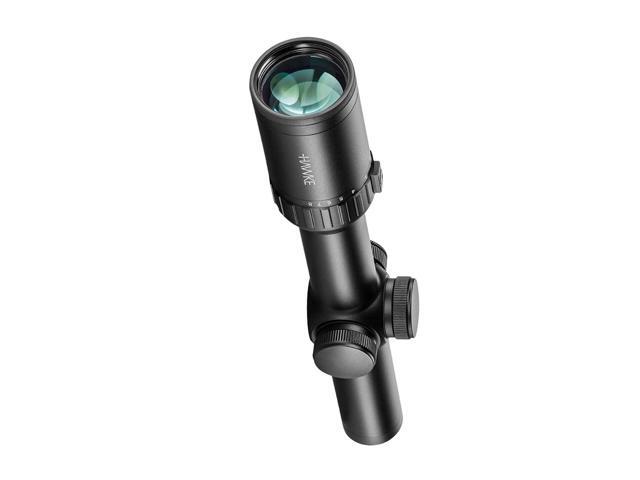 Hawke Sport Optics Vantage 30 WA 1-8 x 24 Waterproof, Fogproof, and Shockproof Circle Dot Reticle Riflescope