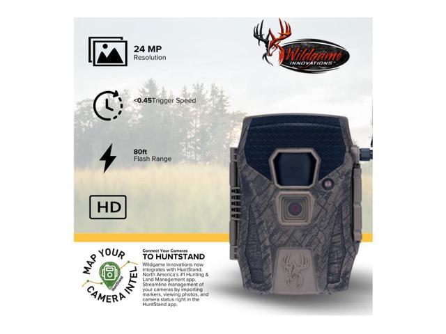 Wildgame Innovations Terra XT 2.0 Cellular Trail Camera 24MP 720P Video and Versatile Mount (Gray, 3-Pack)