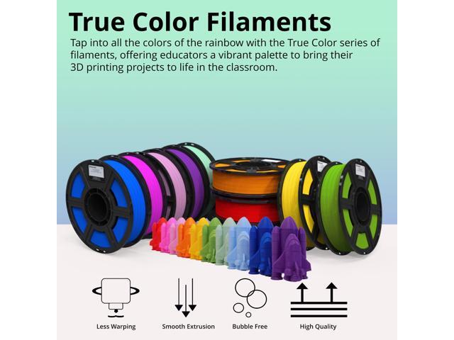 MakerBot 1.75mm PLA True Color Series Filament (2.2 lb, True Hot Pink) - image 2