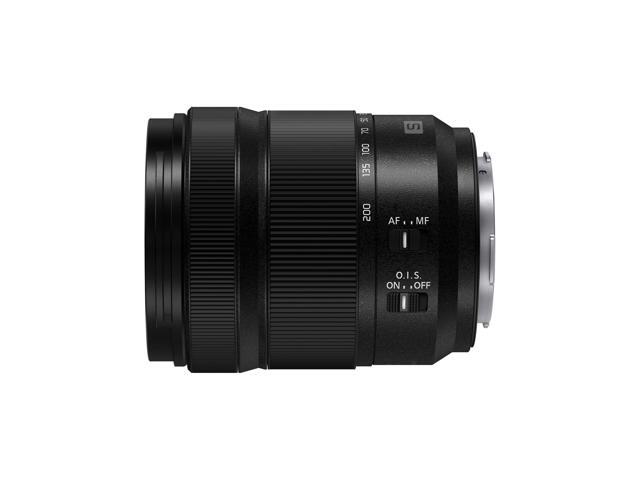 Panasonic - LUMIX Full Frame Camera Lens, S 28-200mm F4-7.1 MACRO - Black - image 12