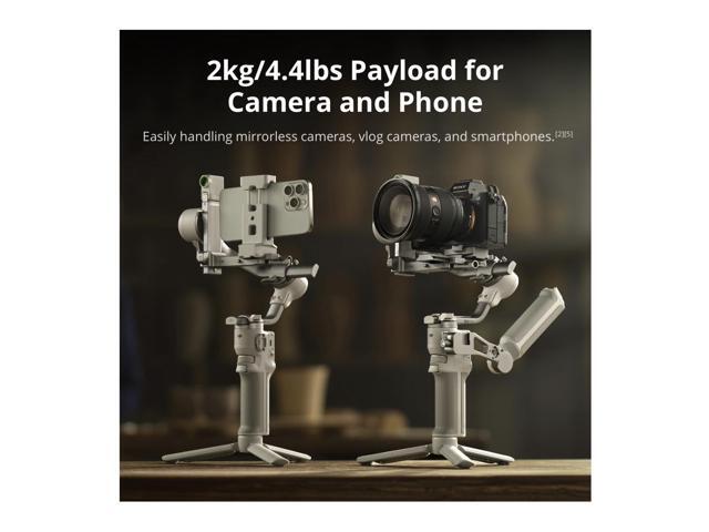 DJI - RS 4 Mini 3-Axis Gimbal Stabilizer - Gray - image 5