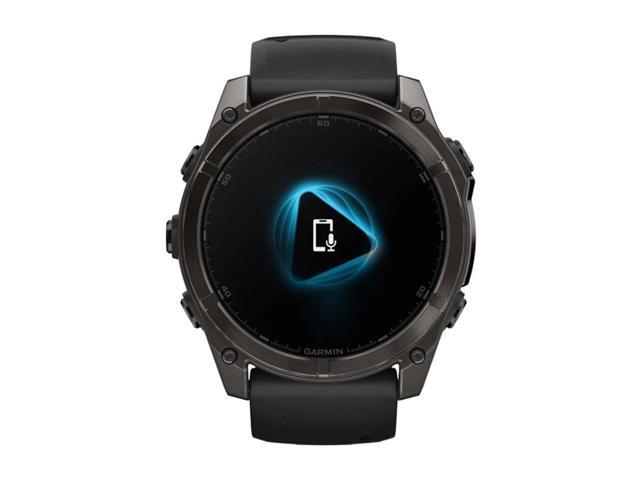 Garmin - fēnix 8 AMOLED Sapphire GPS Smartwatch 51mm Fiber-reinforced polymer - Carbon Gray DLC Titanium - (2024) - image 11