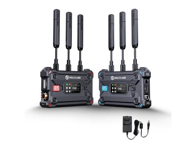 Hollyland Pyro S Wireless Video Transmission System Bundle with Hollyland 12V and 2A DC Power Adapter for Pyro Series (2-Items)