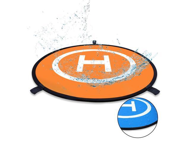 Focus Camera 30-inch Double-Sided Drone Landing Pad with Carrying Case - Universal Quadcopter Landing Pads Accessories for FPV Drones, DJI Mavic...
