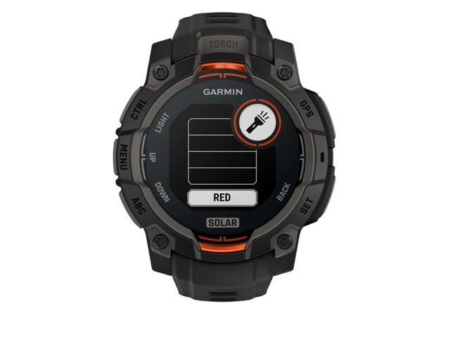 Garmin - Instinct 3 Solar GPS Smartwatch 45 mm Fiber-reinforced Polymer - Black with Black Band - (2025) - image 11