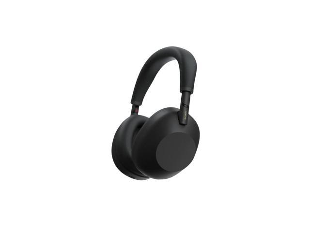 Sony WH-1000XM6 Wireless Noise-Canceling Headphones (Black) Bundle with Rechargeable Clip-On Light (2 Items)