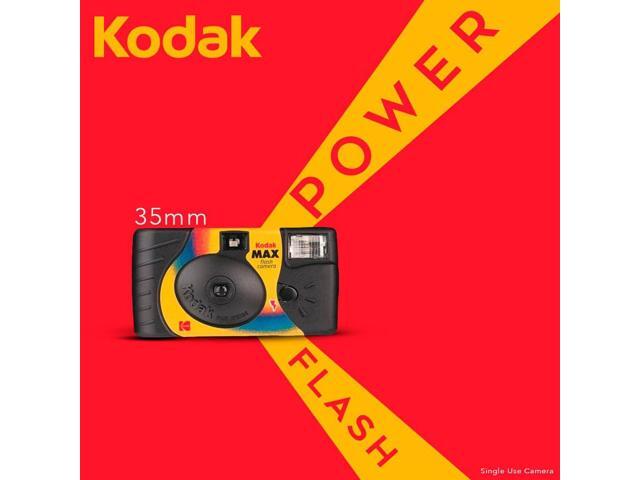 Kodak Power Flash 35mm Single Use Camera Bundle (4-Pack) (4 Items)