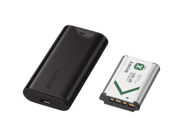Sony ACC-TRDCX Travel DC Charger Kit, with Sony NP-BX1 Battery and Charger