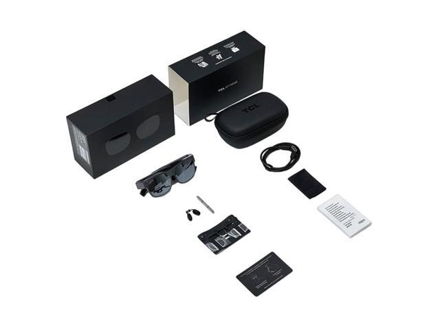 TCL Nxtwear S+ AR Glasses with Blazing-Fast 120Hz Gaming Experience and Capsule Nose Pads for Secure, Flicker-Free View