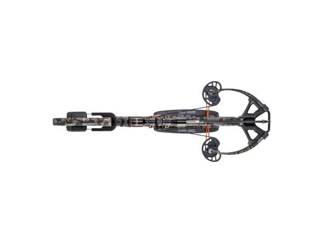 TenPoint Wicked Ridge Commander M1 Lightweight and Compact Profile Crossbow with Rope-Sled and Fully Coated 4x Multi-Line Scope (Peak Camo)