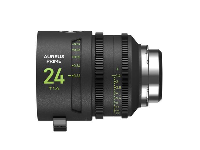 NiSi 24mm Aureus Prime Full Frame T1.4 Cinema Lens with Virtually Zero Focus Breathing and 46mm Imaging Circle (PL Mount)