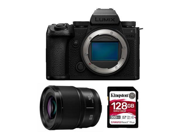 Photos - Other photo accessories Panasonic Lumix S5 IIX 24.2MP Full Frame Mirrorless Camera with 50mm f/1.8 