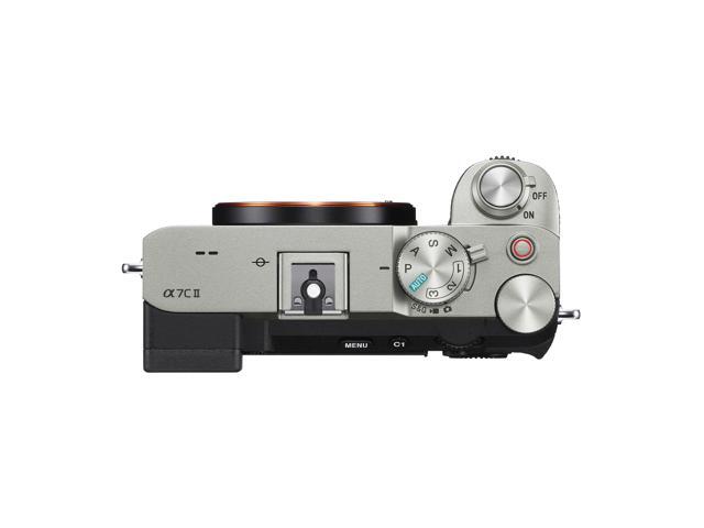 Sony Alpha a7C II Mirrorless Camera with FE 28-60mm f/4-5.6 Lens, Silver