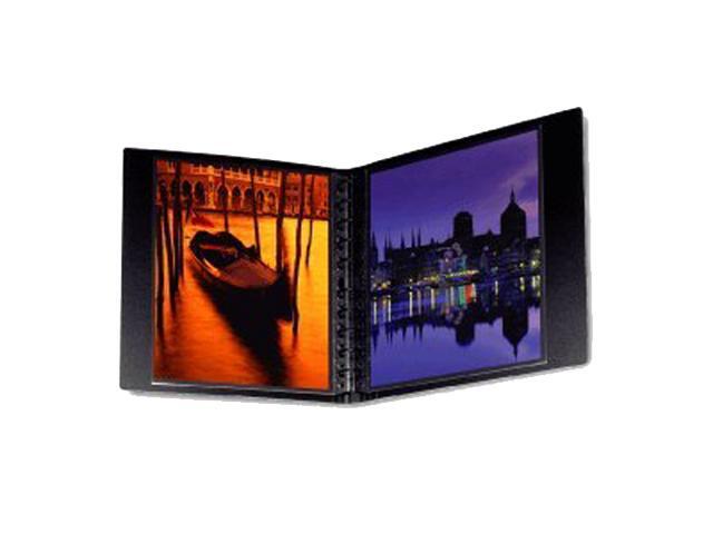 Itoya Profolio Multi-Ring Refillable Binder (8.3' x 11.7', Black)