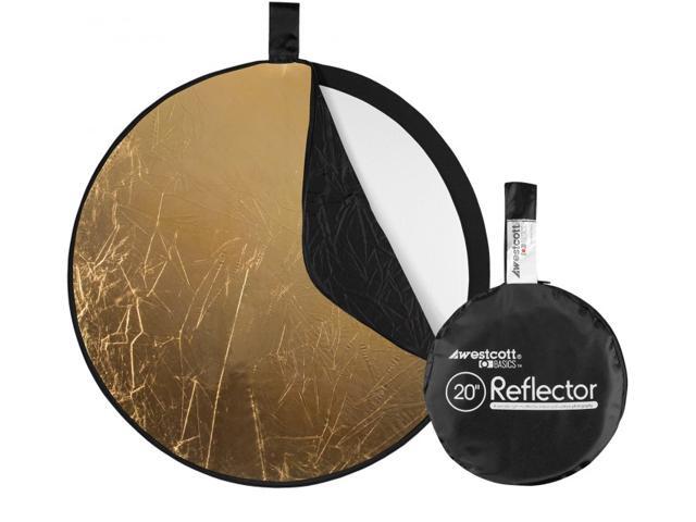 Westcott Collapsible 5-in-1 Reflector with Gold Surface (20')