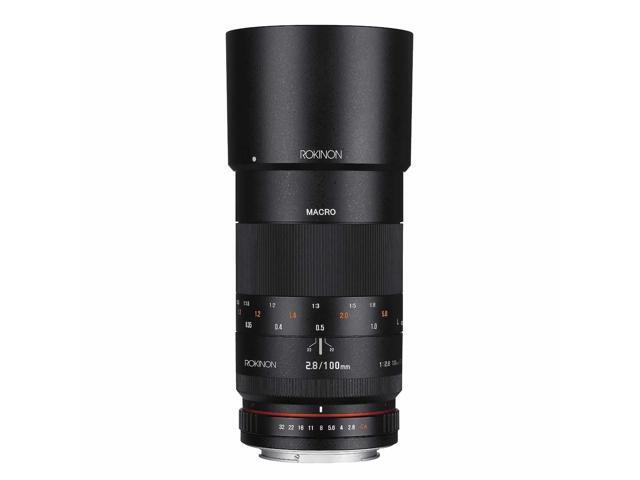 Rokinon 100mm F2.8 Full Frame Macro Lens for Canon EF Mount Camera #100M-C