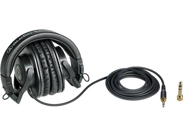 Audio-Technica ATH-M30x Professional Monitor Headphones, 96dB, 15-20kHz- Black