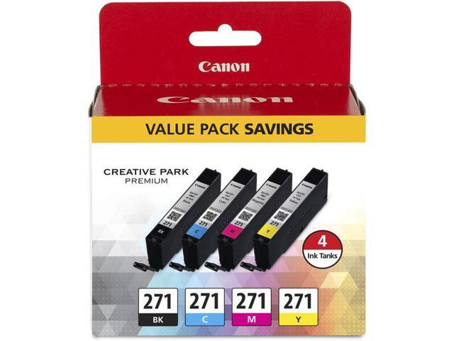 Canon - 271 Value Pack Standard Capacity Ink Cartridges - Black/Cyan/Magenta/Yellow - image 10
