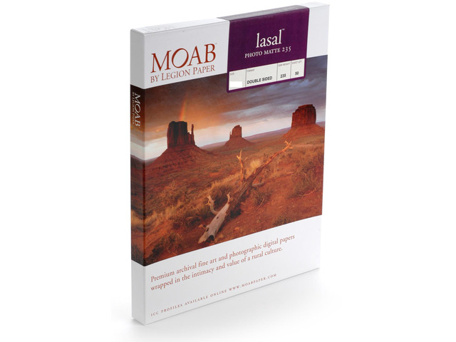 Moab Lasal Photo Matte 235 Box of 50 (11 x 17')