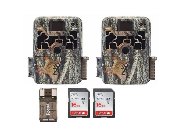 Photos - Camera Browning Dark Ops Extreme 16MP Trail Cameras (2) with SD Cards (2) and Rea 