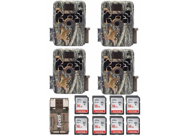 Photos - Camera Browning Trail Cameras Dark Ops Extreme  with 16GB Card (8-Pack) B (4-Pack)