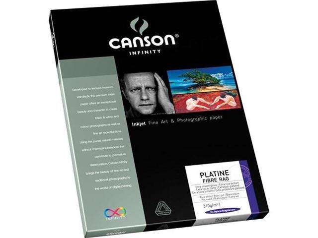 Canson Platine, 100% Fiber Matte Inkjet Paper, 8.5x11' #6211031