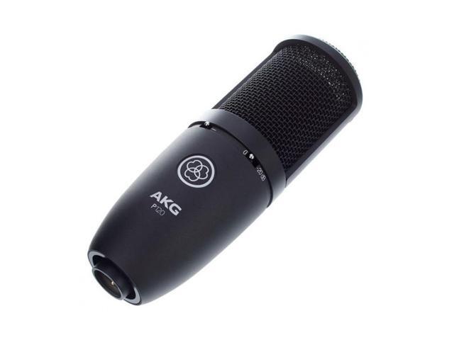 AKG - Wired P120 Professional Studio Condenser Microphone - Black - image 4