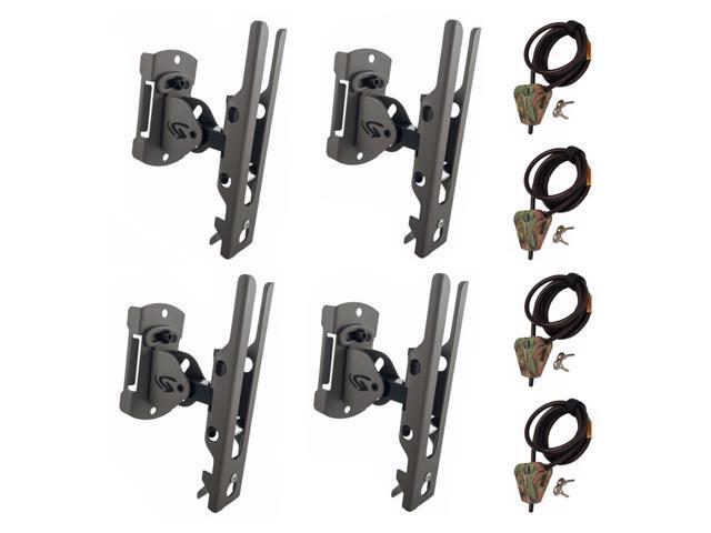 Cuddeback Genius Universal Trail Camera Mount and Cable Lock Kit (4-Pack)