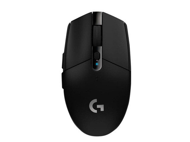 Logitech G305 Lightspeed Wireless Gaming Mouse (Black) with 4 Port USB 3.0 HUB