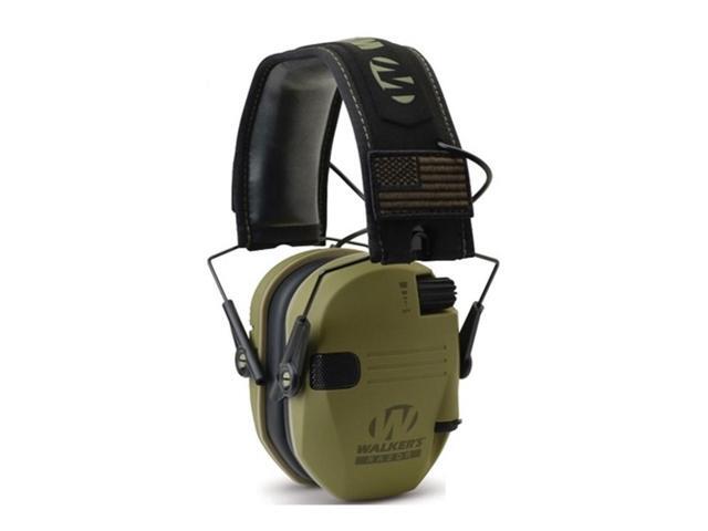 Walker's Razor Slim Shooting Muff Kit with OTG Safety Glasses (Green Patriot)