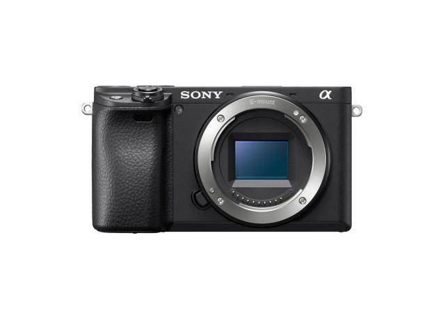 Sony Alpha a6400 Mirrorless Digital Camera Body Kit with Shooting Grip and Mic