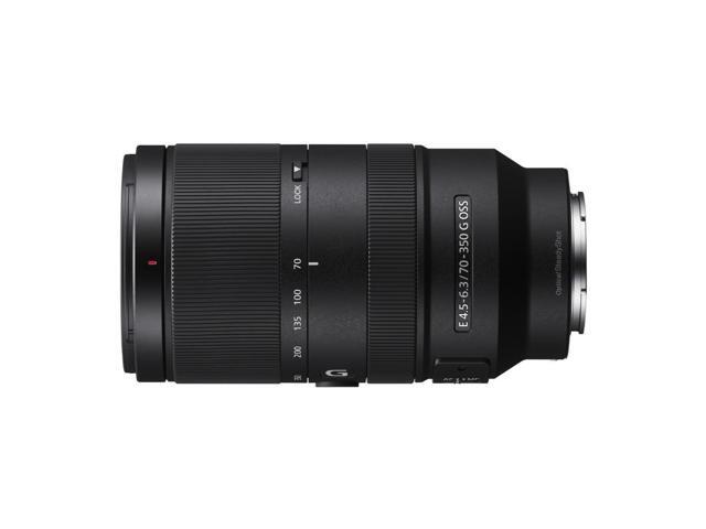 Sony - E 70-350mm F4.5-6.3 G OSS Telephoto Zoom Lens for E-mount Cameras - Black - image 5