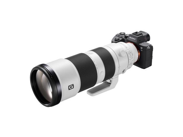 Sony - 200-600mm f/5.6-6.3 G OSS Full Frame Telephoto Zoom G Lens for E-Mount Cameras - White/Black - image 7