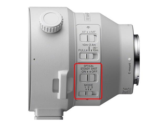 Sony - 200-600mm f/5.6-6.3 G OSS Full Frame Telephoto Zoom G Lens for E-Mount Cameras - White/Black - image 9