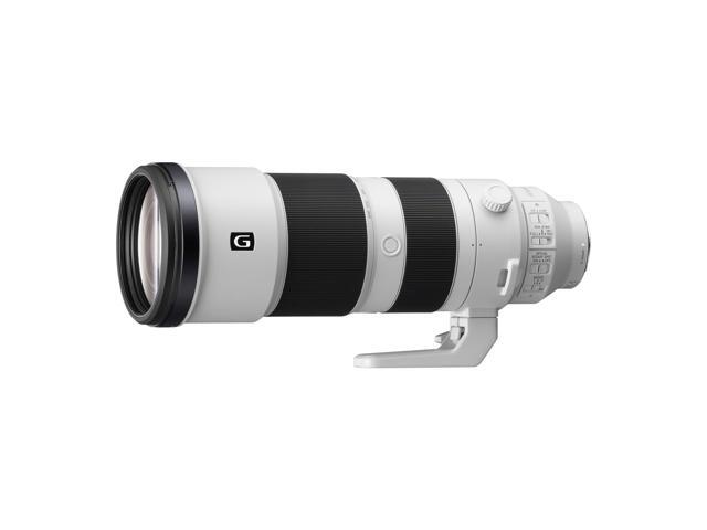 Sony - 200-600mm f/5.6-6.3 G OSS Full Frame Telephoto Zoom G Lens for E-Mount Cameras - White/Black - image 3