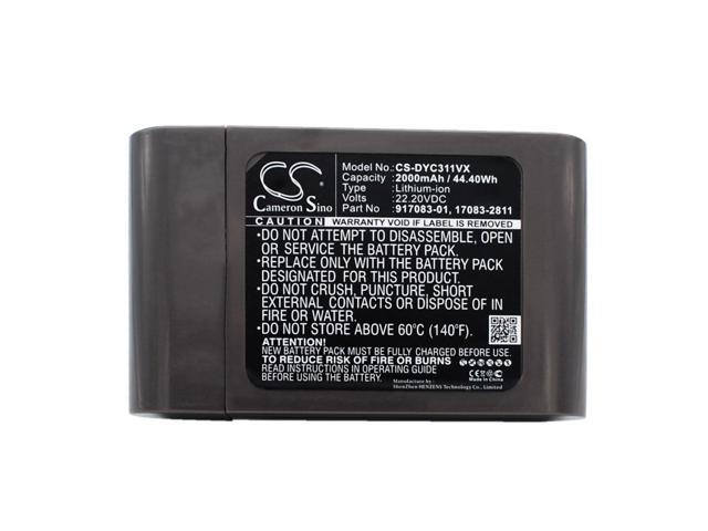 Battery for Dyson Vacuum DC34 DC35 DC31 Animal Exclusive DC44 Total Clean 2000mA